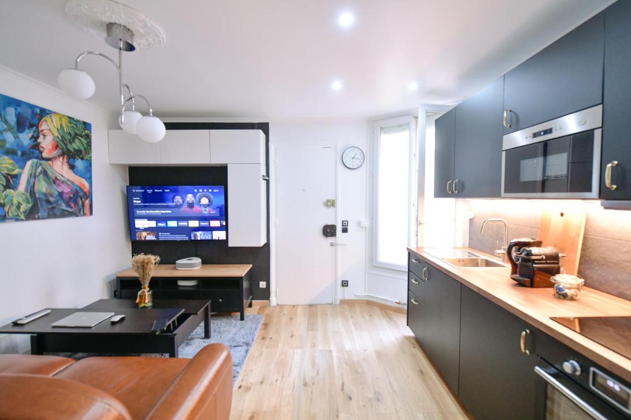 Paris La Villette - Charming Apartment 2 Rooms Exteriör bild