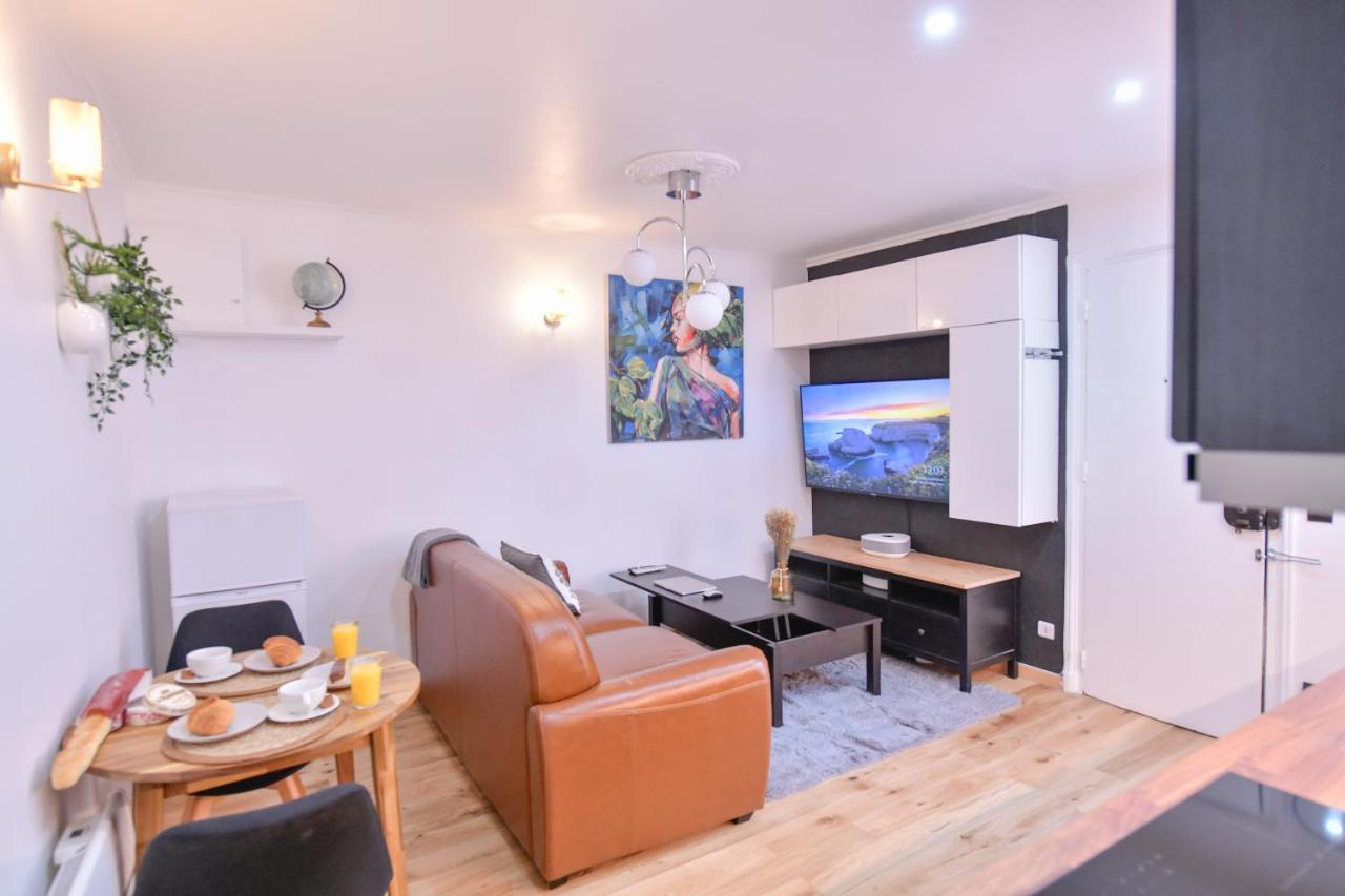 Paris La Villette - Charming Apartment 2 Rooms Exteriör bild