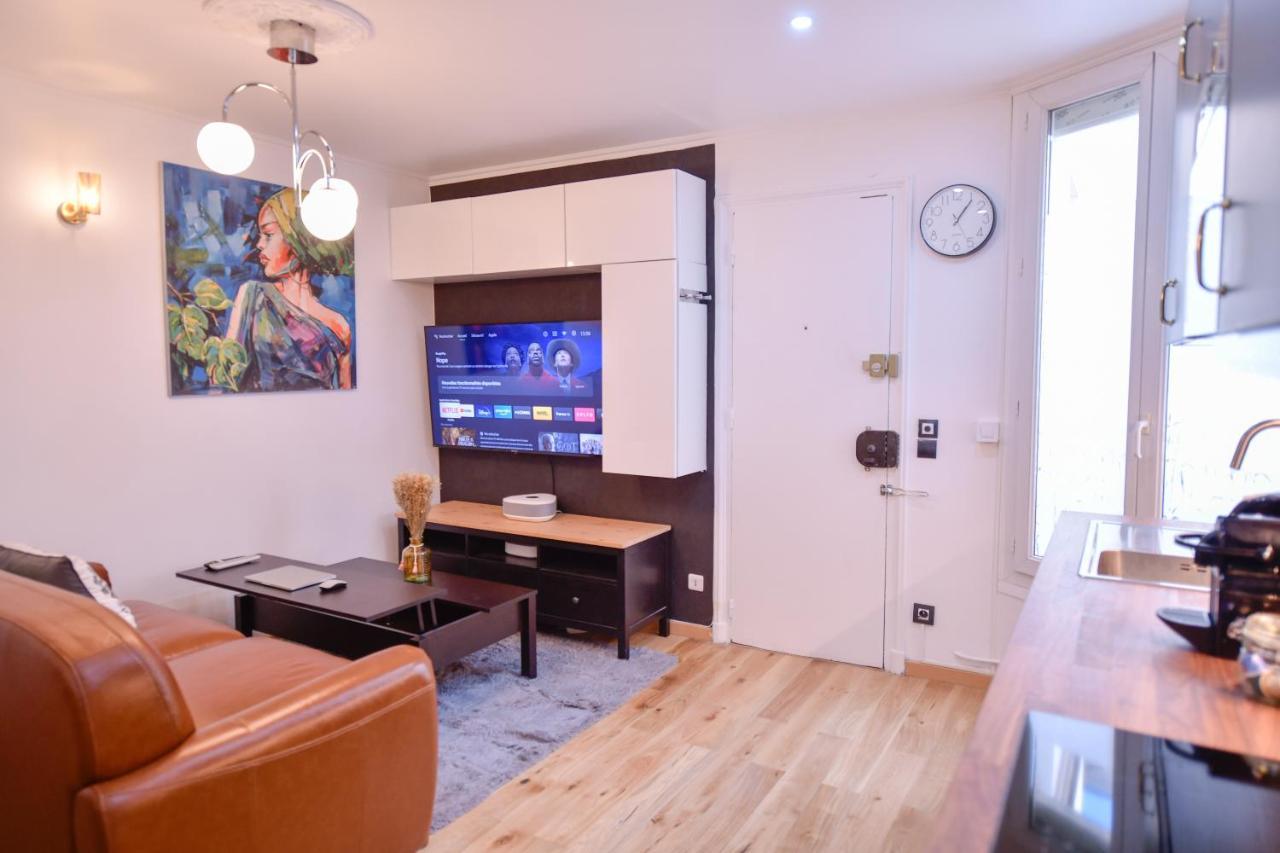 Paris La Villette - Charming Apartment 2 Rooms Exteriör bild
